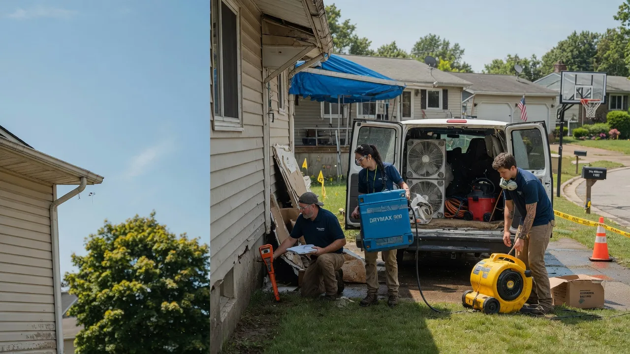 Ceiling Leak Cleanup in Middle Amana, IA near me